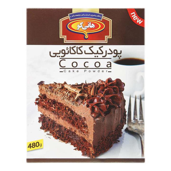 پودر کیک نیمه آماده کاکائو 480 گرمی هانی‌کو